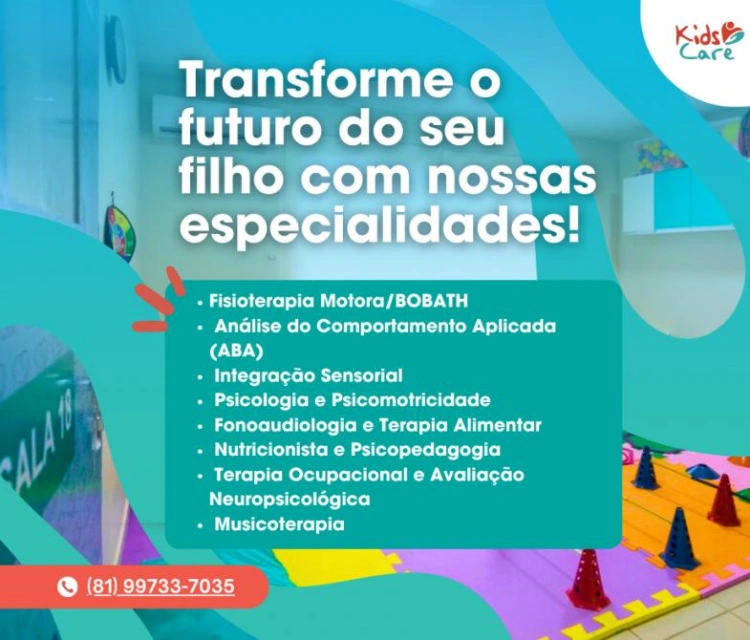 Terapia ocupacional infantil em Boa Viagem